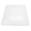 RV Roof Vent Cover 13 X 13in Universal White Vent Lid for Trailer Motorhome Bathroom
