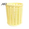 Pen Holder Imitation Rattan Holder, Round Hollow Desk Organizer, Large Capacity Pencil And Gadget Cup for Pens Pencils Makeup Brushes, Nordic