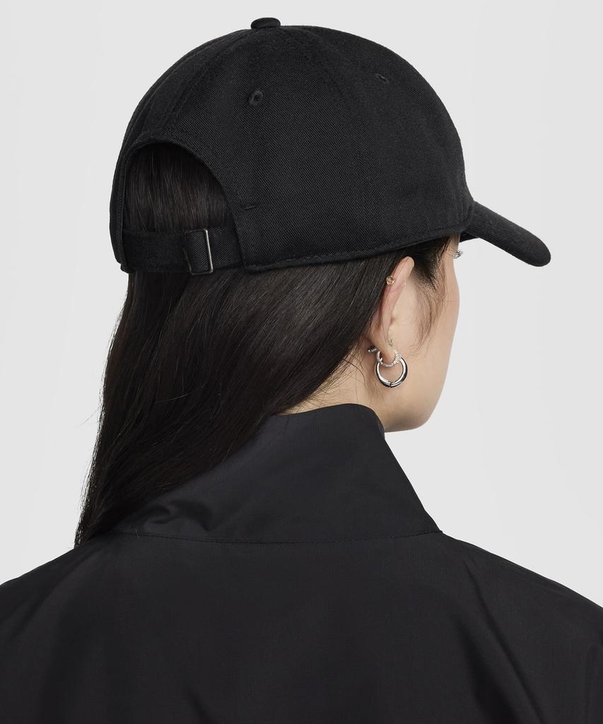 NIKE Club Unstructured Cap - Black: Sail / Fz5698-010
