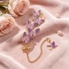 Colorful Vintage Bookmark Sturdy Chain Metal Bookmark Gifts Butterfly Bookmark  Bookstore