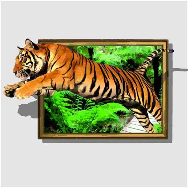 Full Drill Square Diamond Painting Tiger Needlework Art Diamond Embroidery Animal Diamond Mosaic Handicraft Home Decor