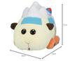 PUI PUI Molcar Driving School Warm and Relaxing Large Plush Toy vol.2 (Driving School Abby)