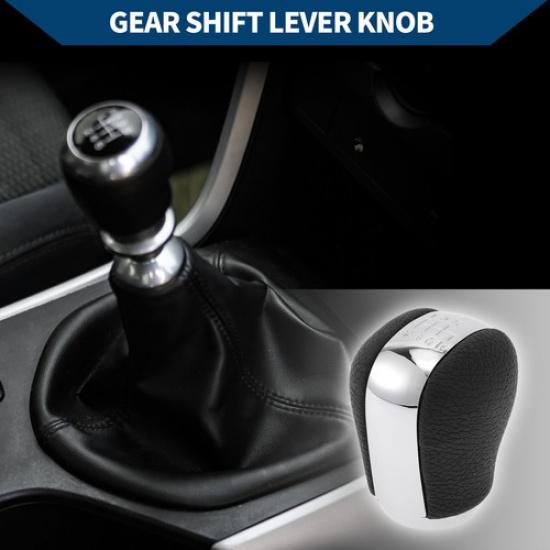 

6 Speed Manual Gear Shifter Knob for Nissan X-Trail 2002-2007 Faux Leather