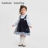 Balabala Girls' Long-Sleeve Princess Dress