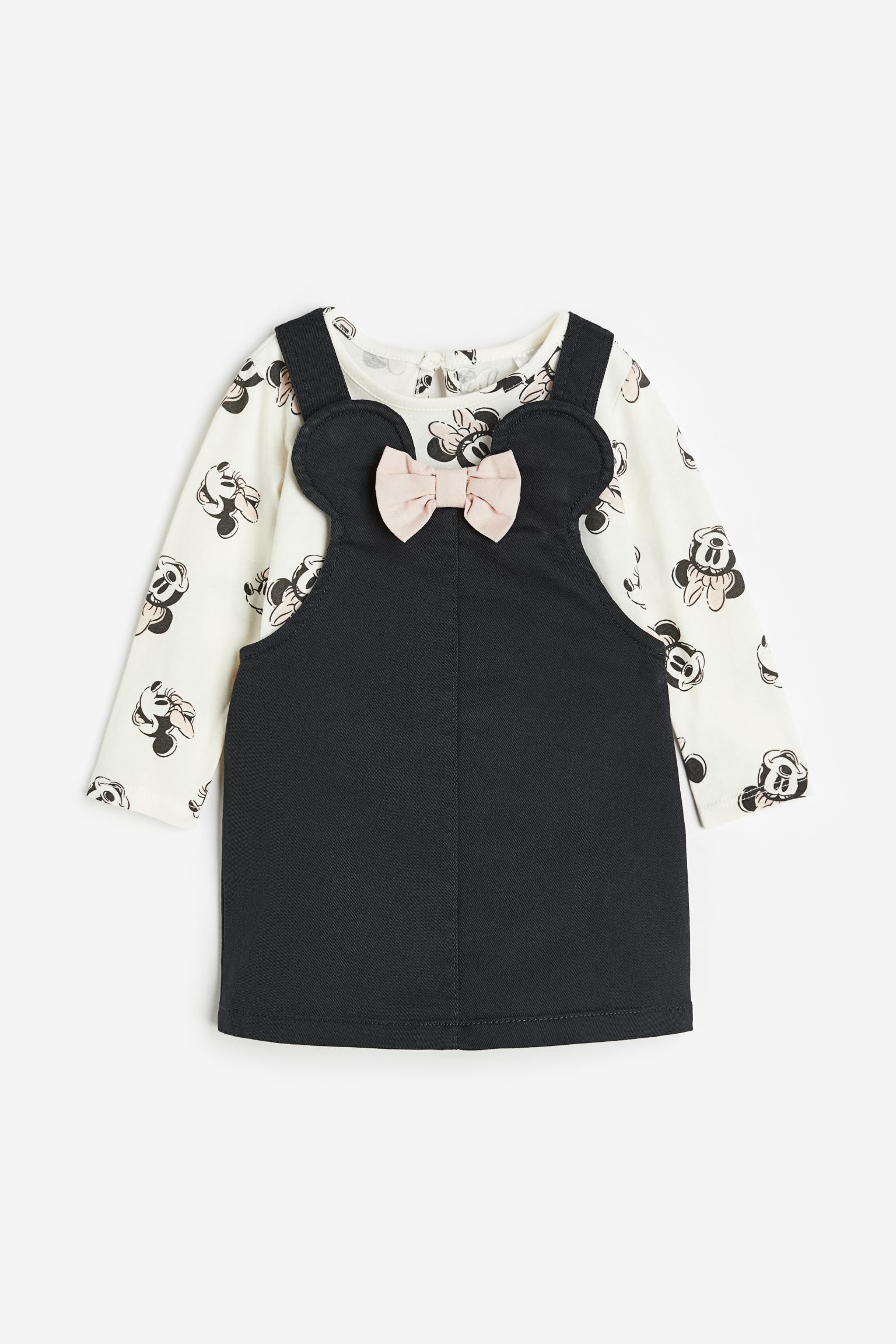 

2-piece top and dress set