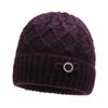 Old man hat female winter grandma old lady autumn and winter mother knitted wool thickened and velvet to keep warm
