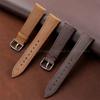 Cinturino Orologio in Pelle Bovina Strato Superiore Effetto Lucertola Morbido Impermeabile per Uomo Rilascio Rapido 16mm 18mm 20mm 22mm Cinturini
