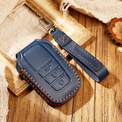 LEXLEY Toyota Genuine Leather Key Case Leather Key Cover Key