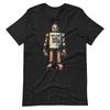 Vintage Retro Sci Fi Robot T Shirt Classic Tin Lover Engineer Casual Top Vintage Slightly Fashion Versatile Stylish
