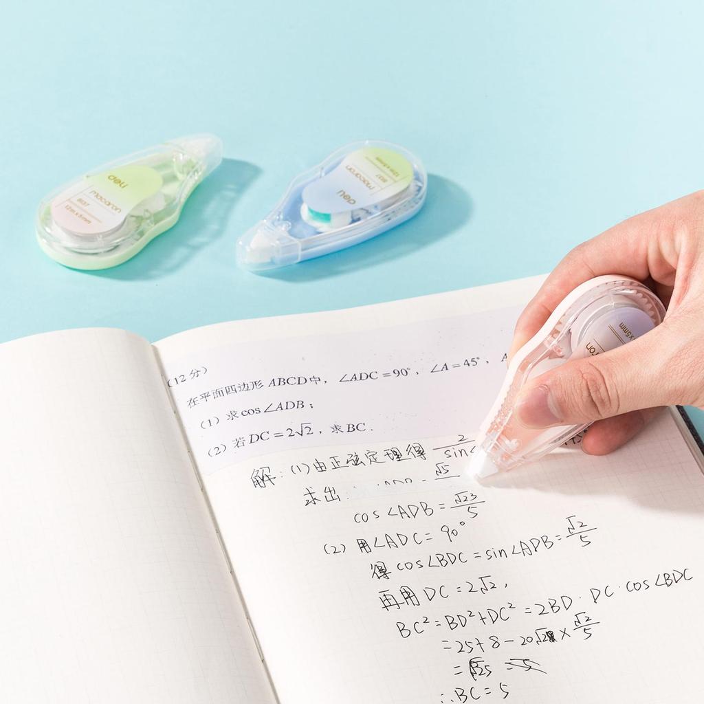 Cheap Correction Tape Deli 5mmx12M Adjustable Belt Gear Instant