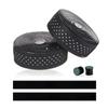 Soft Road Bike Bar Tape Cork EVA PU Bike Handlebar tape Bar Tape Professional Cycling Damping Anti-Vibration Wrap With 2Bar Plug
