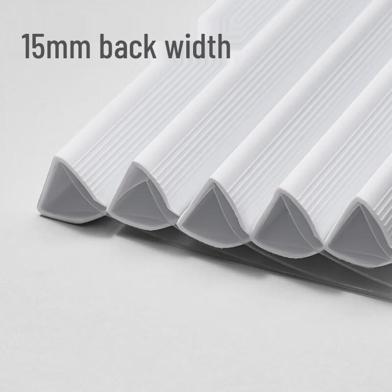 Deli A4 Transparent Pull Rod Clip Folder (10-pack)