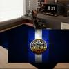 1PC Leicester Football Club Crest Floor Mat for Living Room, Game Rooms, Office, Bedroom, Office Floor Mat Playful Design, Christmas fan gifts