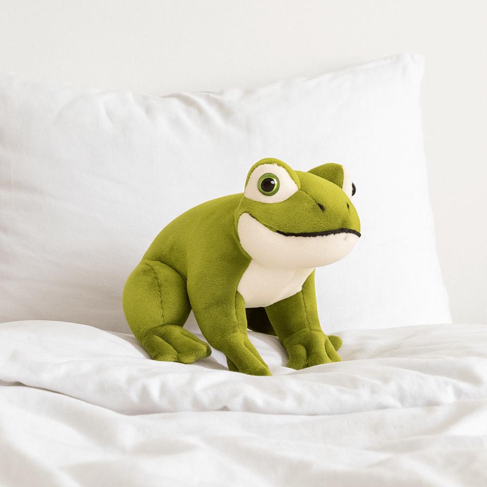 PP Cotton Mini Frog Plush Doll Collection Cartoon Frog Stuffed Toy  Kids Birthday