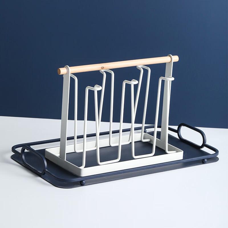 Wutuo Ceramic Mug & Draining Rack Set