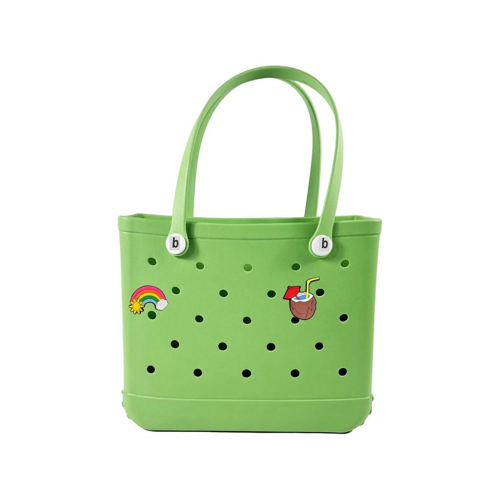 Hole Bag Travel Outdoor Wear-resistant Beach Bag With Stickers