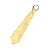 Men Women Shining Sequins Tie Stage Glitter Adjustable Zipper Closure Necktie Fashion Party Pre-Tied Neck Wear