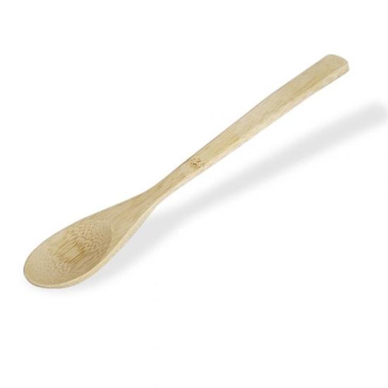 1 basic bamboo coffee spoon