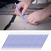 100 PCS Blue High Temperature Erasable Marker Refill Cutting Fabric Marker For Leather Crafts/Garment Sewing Accessories