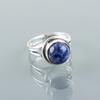 Rare Sodalite Gemstone 925 Sterling Silver Jewelry Handmade Ring Gift For Wife RR-11-23