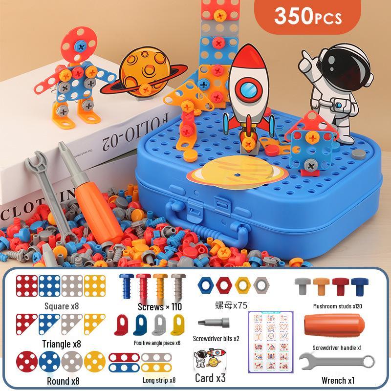 Electric Drill DIY Toolkit for Kids: Hands-on Disassembly and Assembly Puzzle Toy