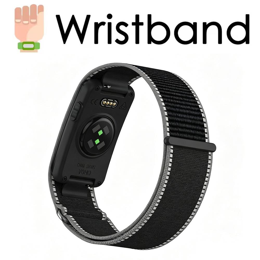 Premium Custom Nylon-Schlaufe Ersatzarmband Verstellbares Handgelenk Oberarm Bizeps Armband Zubehör für Garmin CIRQA Smart Band