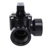 Swimming Pool Diverter Valve G1?1/2in ABS Three Way Positive Seal Water Diverter Valve for 4517