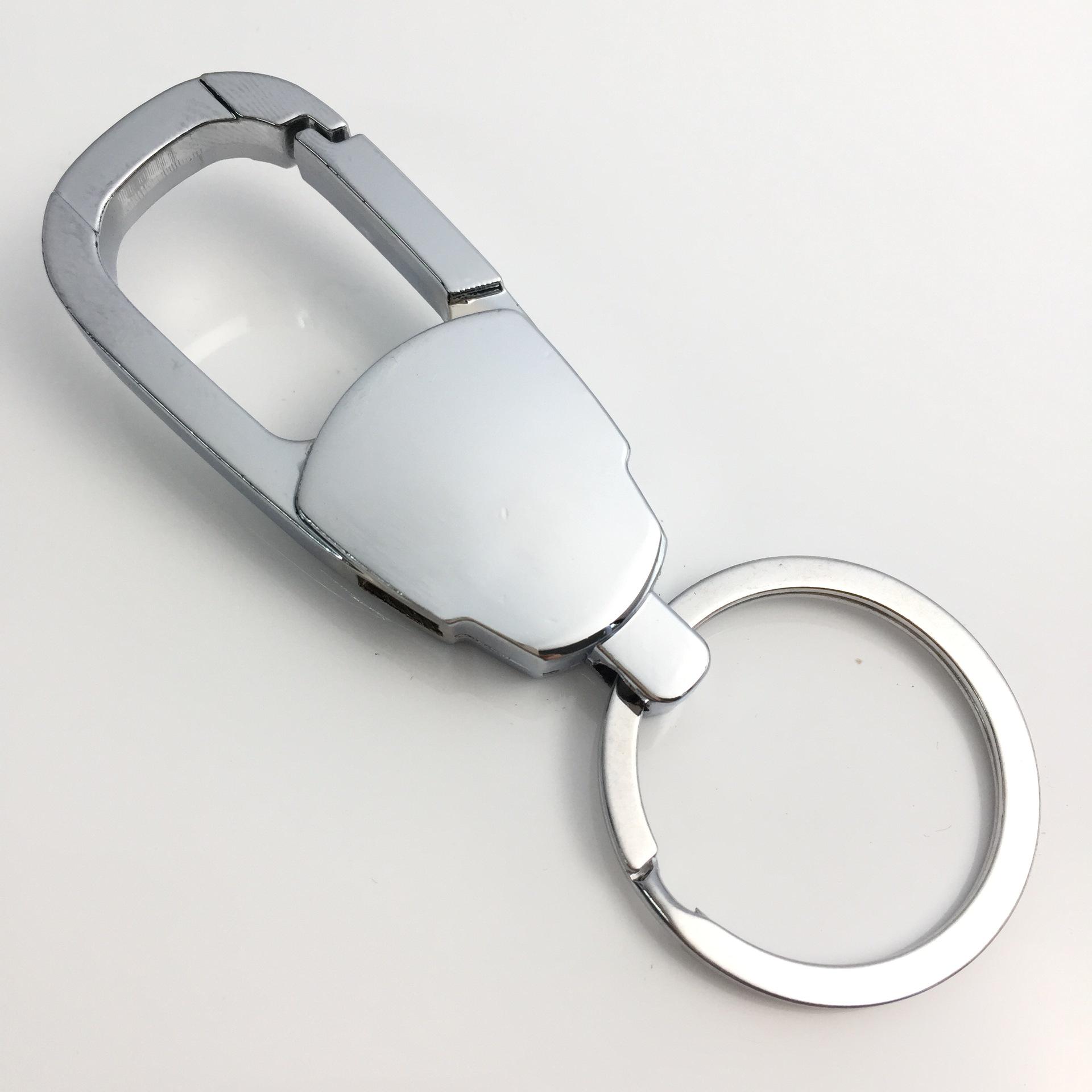 Men’s Fashionable Engraved Car Keyring - Comfortable Waist-Hang Design
