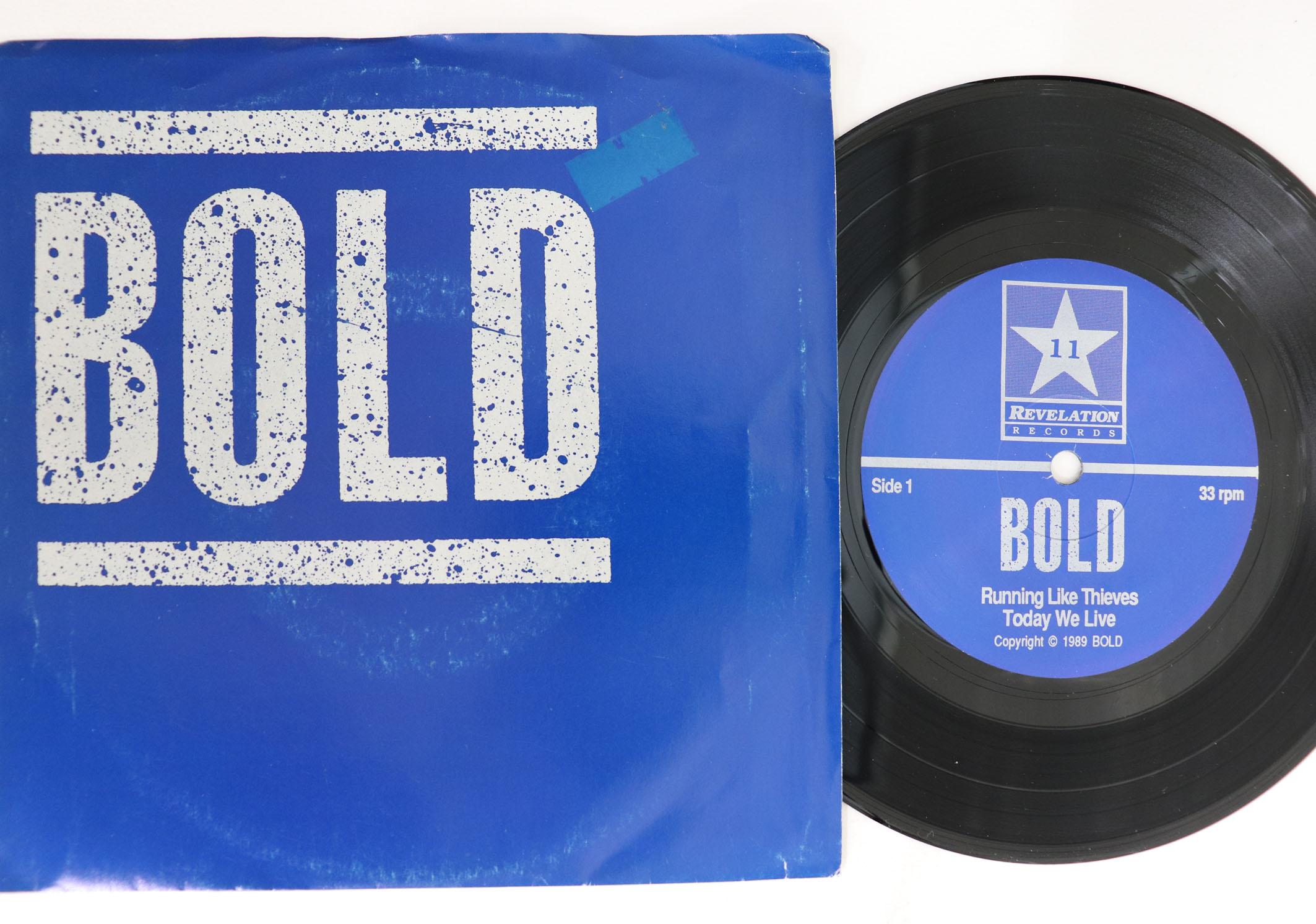 

7inch Record BOLD Bold REVELATION11 REVELATION US Rock Used