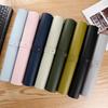 Dual-Sided Two-Tone Leather Desk Pad - Large Mouse, Keyboard & Notebook Mat