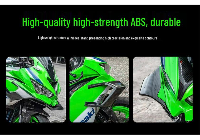 Kawasaki ZX-25RSE, ZX-4R, ZX-4RR Motorcycle Wind Deflector Side Wing Fairing (2021-2025)