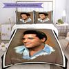 Elvis Presley Comforter Cover Set Suitable For Playroom Machine Washable Perfect Gift For Friends Family