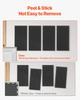 4 PCS Acoustic Wall Panels 2 In Thick 23.6 X 11.8 In Self-adhesive Black