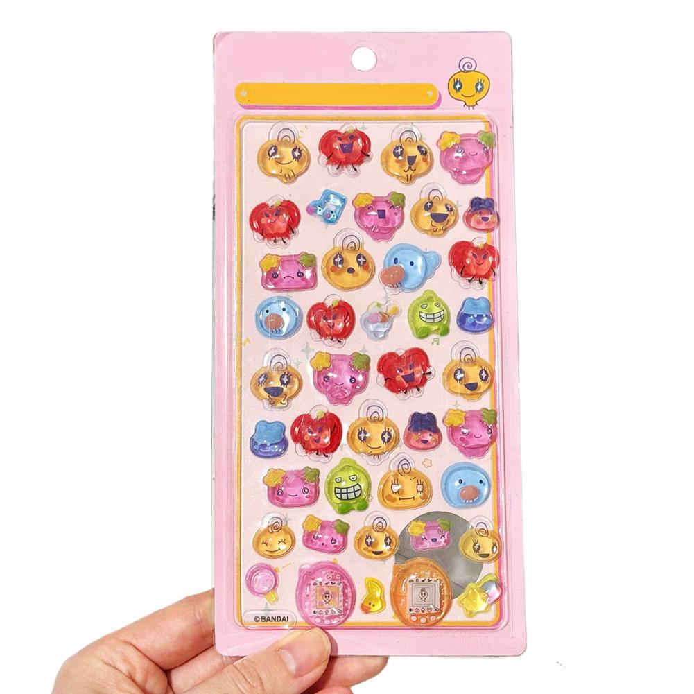 Kawaii 3D Relief Sculpture Stickers Cartoon Creative Peripheral Decal DIY Laptop Scrapbook Decal Party Gift