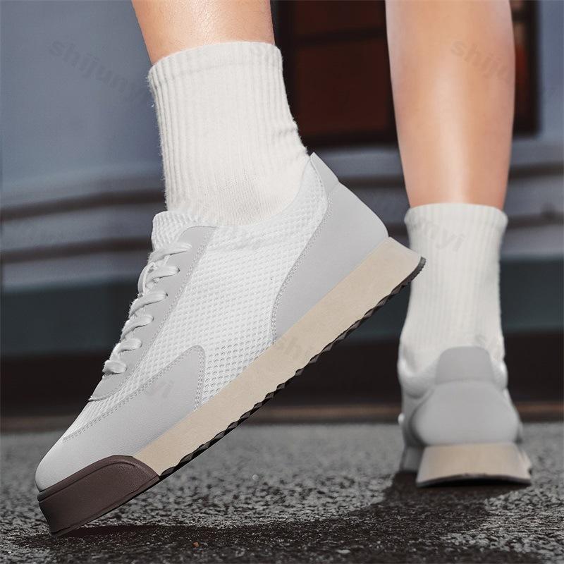 Fashion Men's Fashion Trend Versatile Thick Sole Casual Sports Shoes 2025 Spring New Mesh Breathable Comfortable Low Top Chunky sneakers