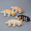 Warm and Sleepy Series Shiba Inu Models, Super Cute Husky Figurines, Fridge Magnets, Car Ornaments