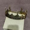 CALLARON Crown Cosplay Crown King Elephant Crown Tiara Hair Accessory Party Hat Fashionable Photoshoot Halloween Christmas Props Birthday Accessories