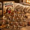 Holiday Hanging Decorations 2026 Dog Advent Calendar, 24-Days Christmas Countdown Calendar with 24 Festive Puppy Pet Lover Gifts Ornament, 2D Acrylic