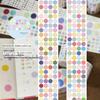 CaiCaiXuanXuan Multi-Color Washi Tape: Mini Polka Dot Die-Cut, Writable Adhesive for Journals