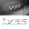 3D ABS Letter I20 I25 I30 I35 Ix35 Logo Car Rear Trunk Decal Emblem Badge Fender Sticker Tucson Solaris Elantra