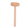 2Pcs Wood Hammer Inset Joint Multi Purpose Wooden Mallet for Factories Furniture Installation Carving Seafood Cracking
