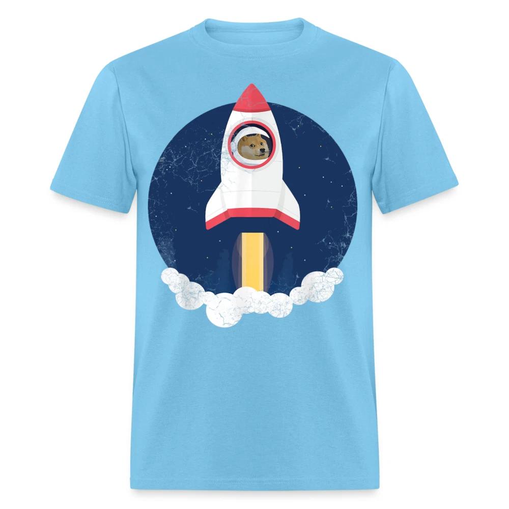 Футболка Dogecoin To the Moon Собака HODL Ракета Крипто Мем Футболка Размеры S-6XL XXXL