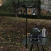 Aluminum Zinc Zinc Alloy Folding Lamp Stand Polyester Portable Lantern Holder Camping Lamp Rod  Fishing