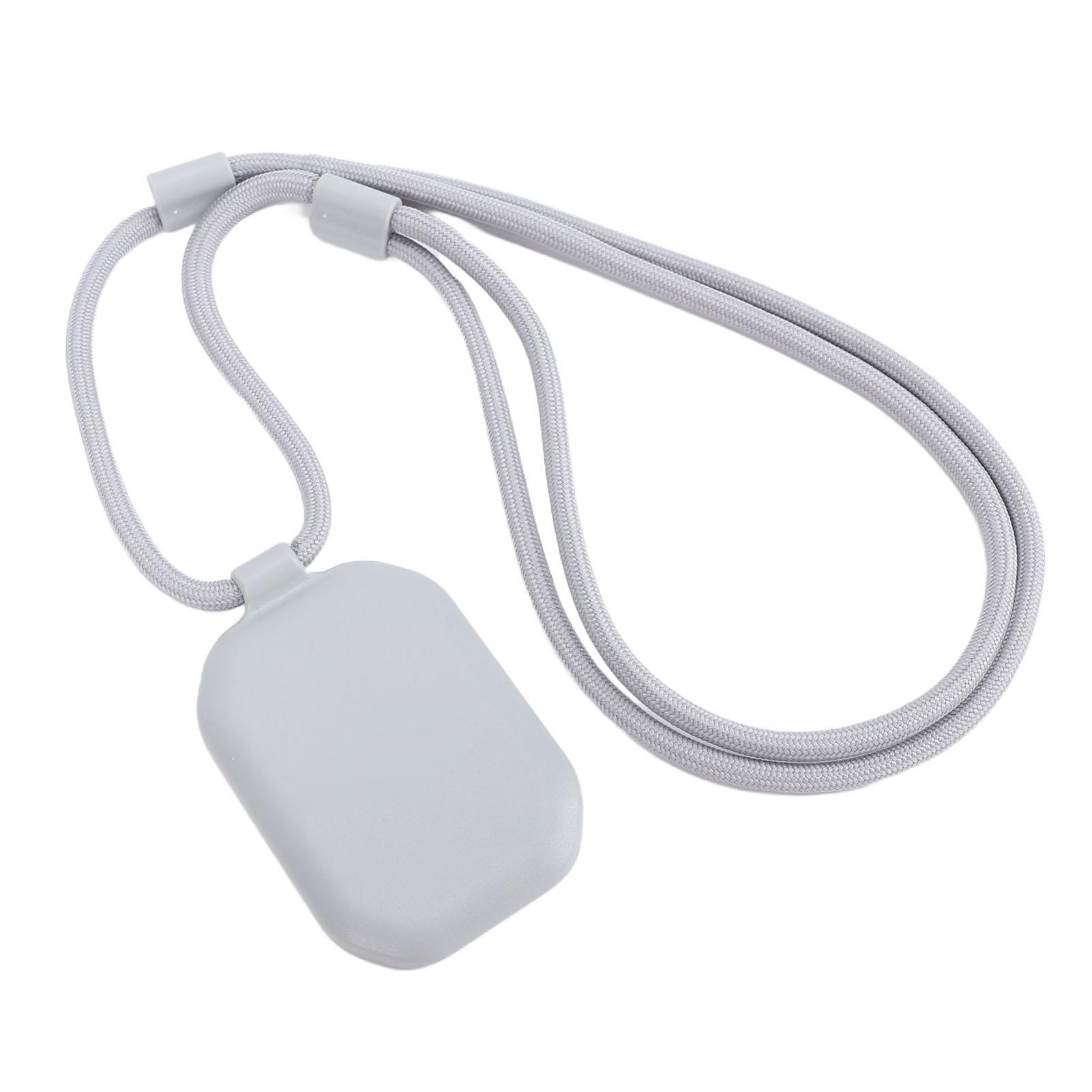 Magnetyczny Uchwyt na Klatkę Piersiową Pasek na Szyję Pasuje do Insta360 Go Ultra MIC Kamery Widok z Pierwszej Osoby Regulowany Lanyard na Szyję POV gray
