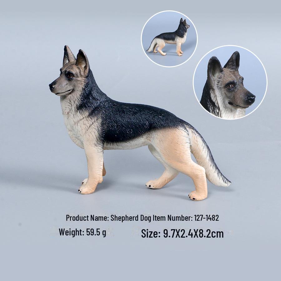 "Simulation Dog Models: Golden Retriever, Bulldog, Shepherd, Corgi, Shiba Inu Collection"