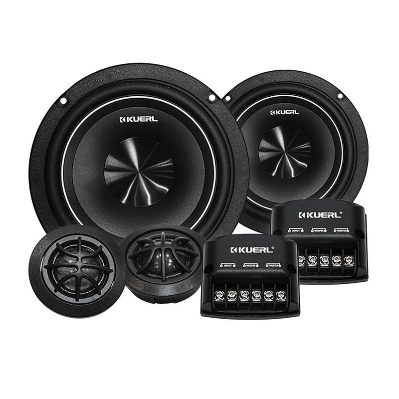 6.5 Inch Car Audio Modified Front Door Two-Way Speaker Set Max Power 160w RMS 40w Car Interior Audio System Speaker