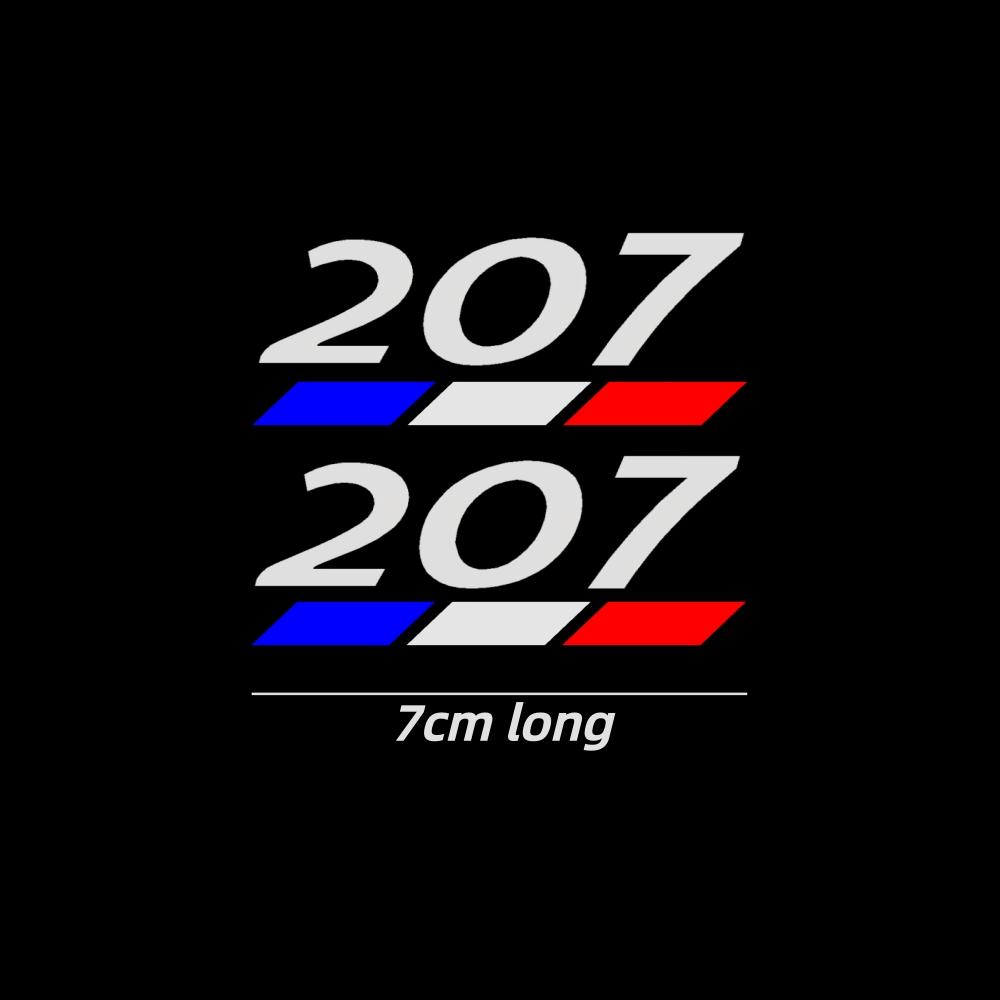 2Pcs, Car Sticker Decal Center Pillar Sticker for z333 3008 5008 2008 106 107 108 205 206 207 208 RCZ 306 307 308 508 406 407 333z
