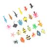 12 stk Tropisk Fisk Leke Sett PVC Pedagogisk Læring 12 stk Havdyr Figurer Sett