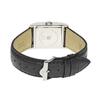 LIP Churchill C26 Silver Embossed Black CHURCHILL Authentic [LIP] Men's Watch, Sunburst, Leather, 26mm, 671948,