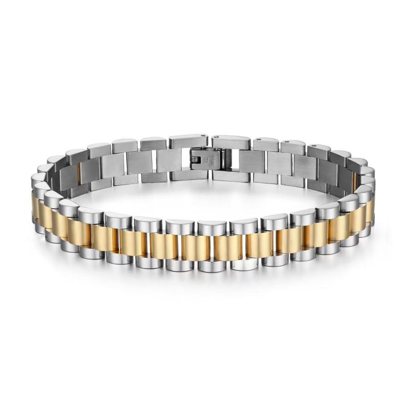 Geometrisches Edelstahlarmband für Herren Mit Personalisierbarer Gravurplatte Minimalistisch Mode
